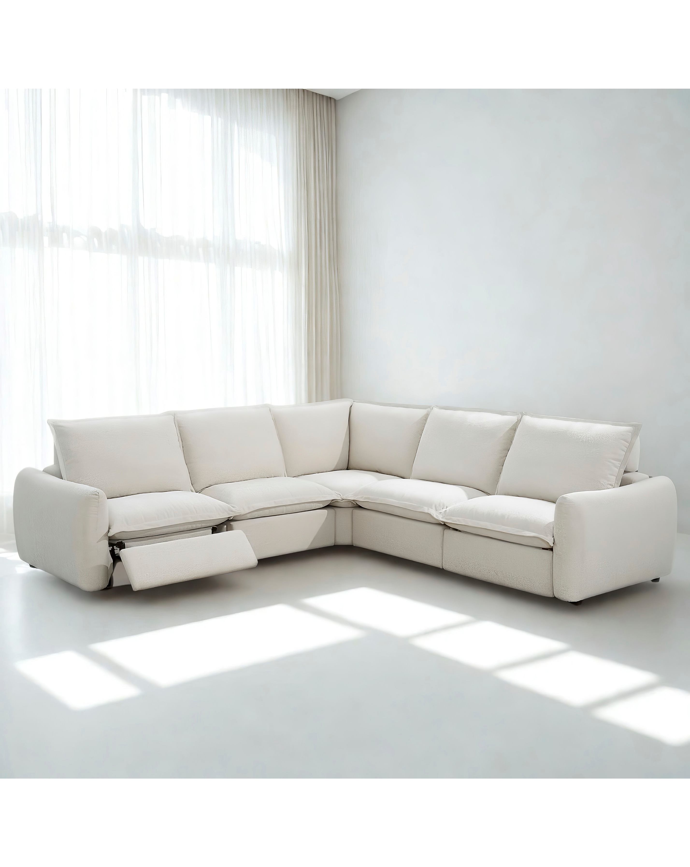 New In - Downham Recliner Corner Sofa