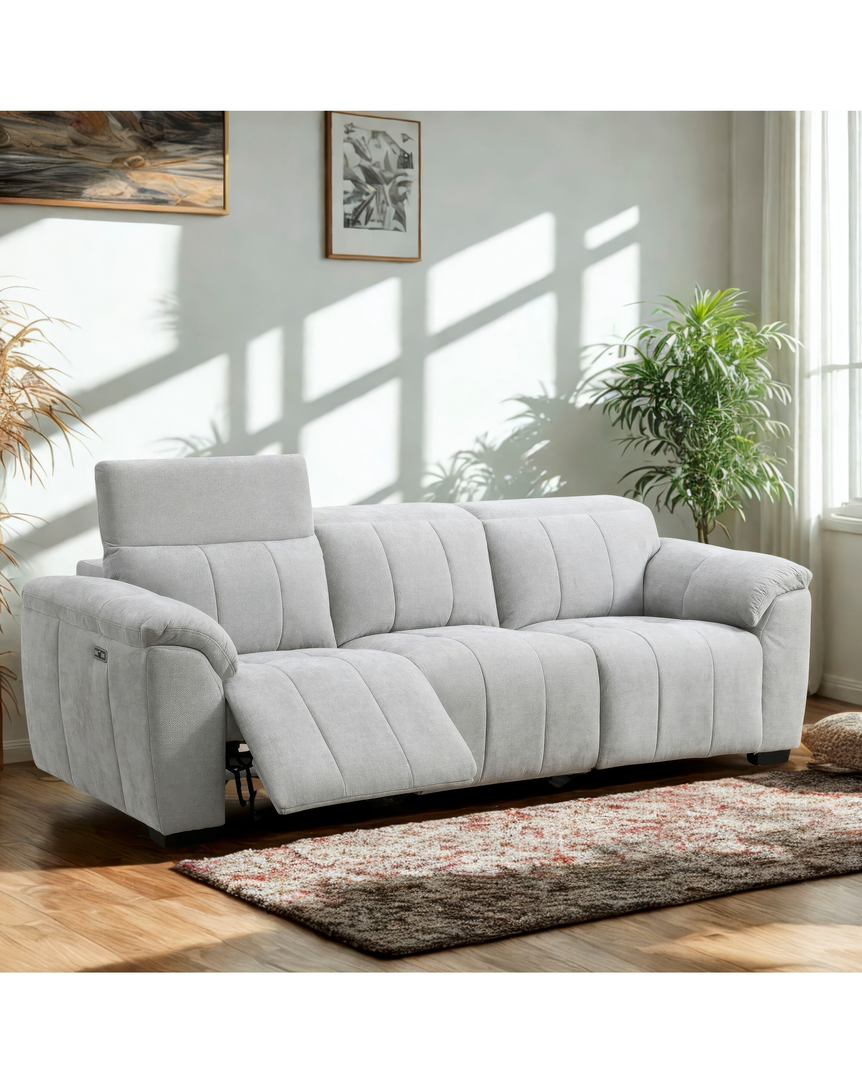 New In - Whalley Recliner Three Seater Sofa