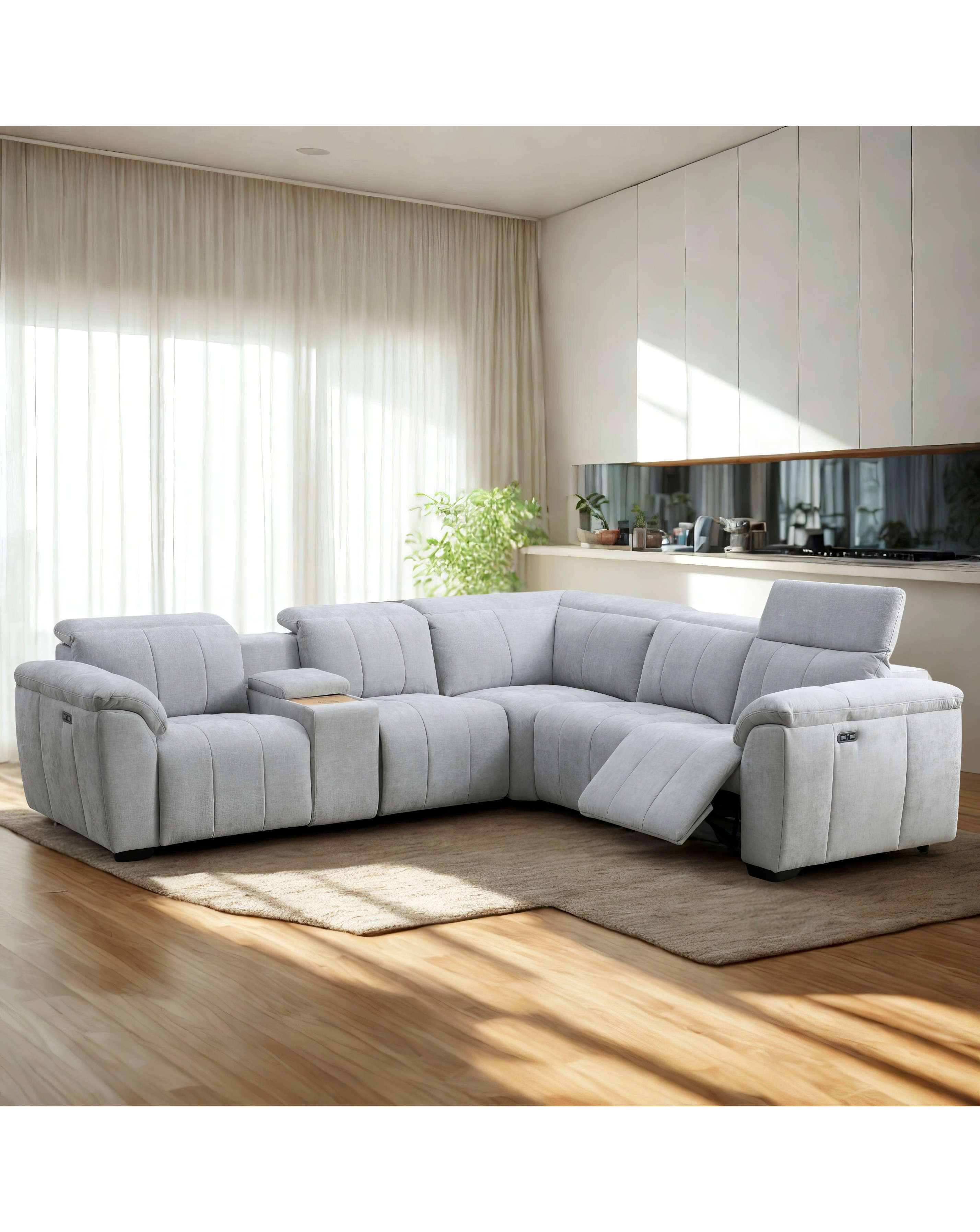 New In - Whalley Recliner Corner Sofa