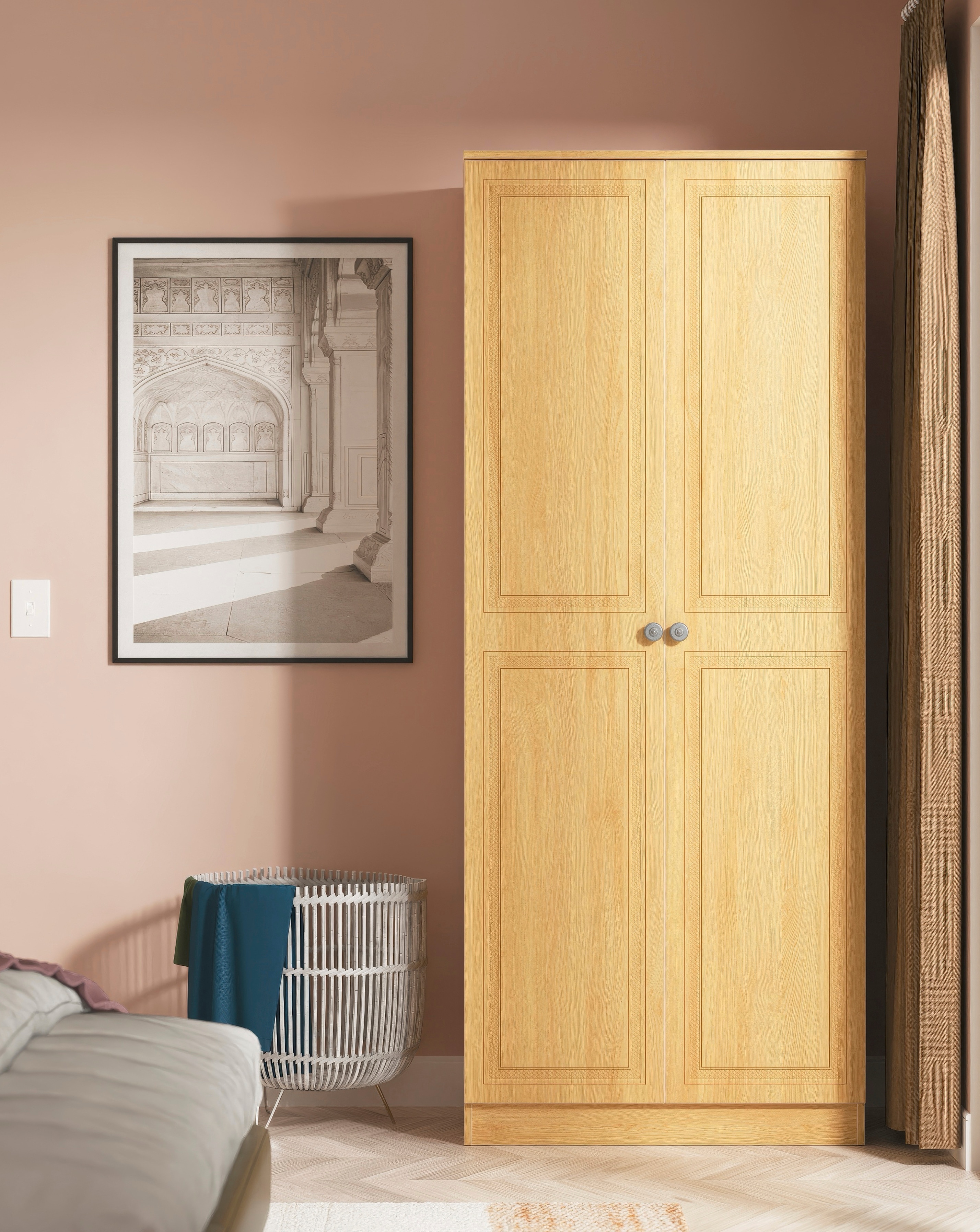 New In - Richmond Ready Assembled 2 Door Wardrobe