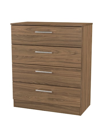 Briar Ready Assembled 4 Drawer Chest