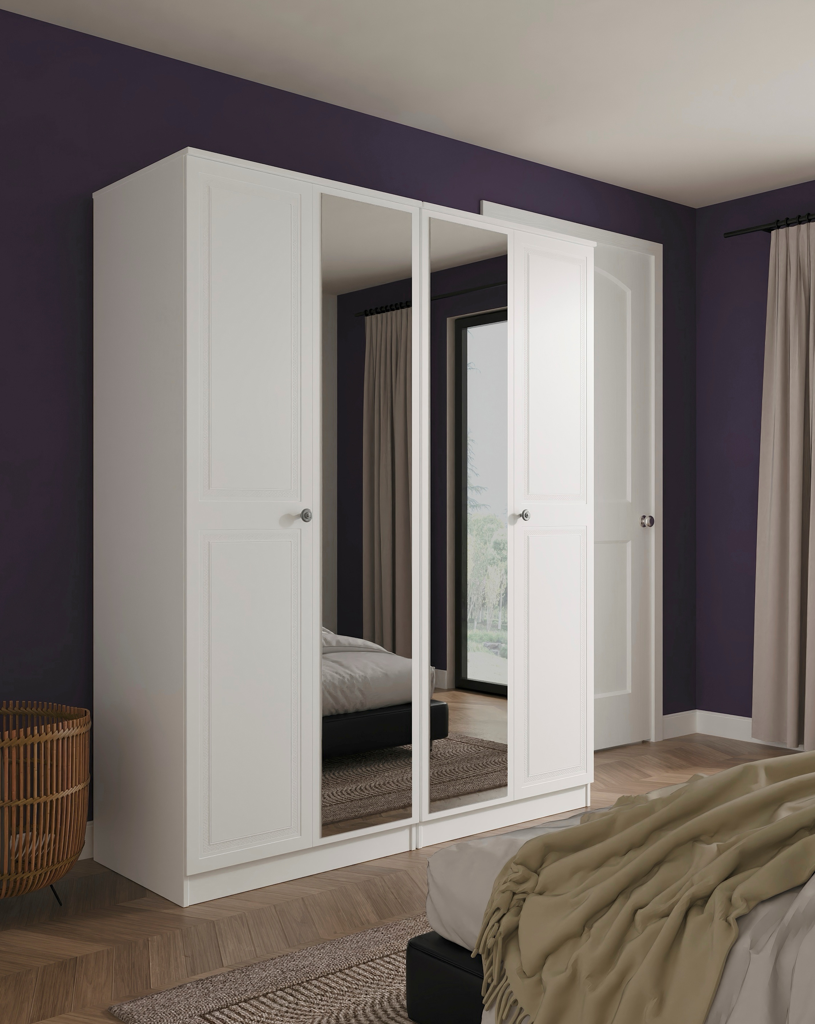 New In - Richmond 4 Door Wardrobe