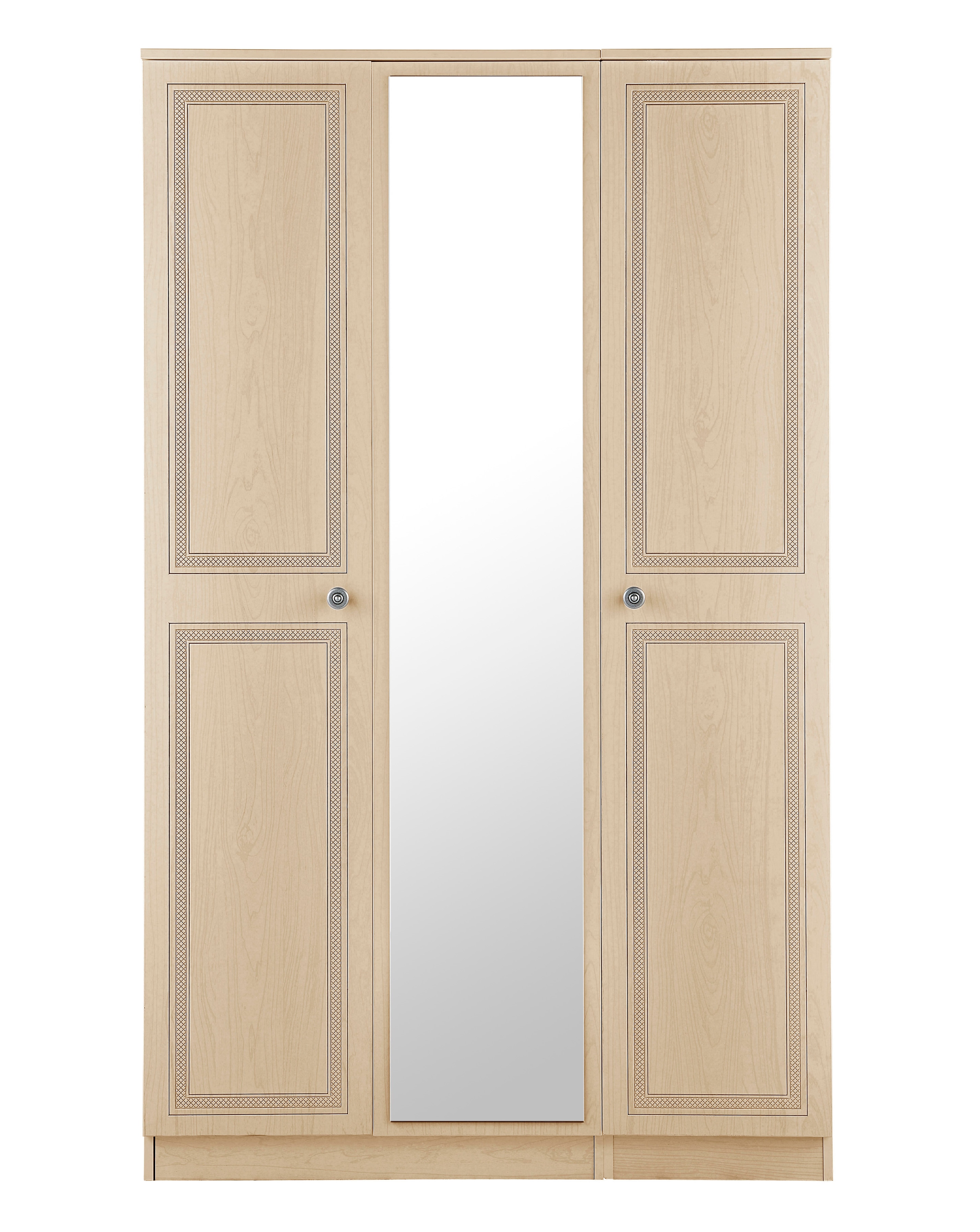 New In - Richmond 3 Door Mirrored Wardrobe