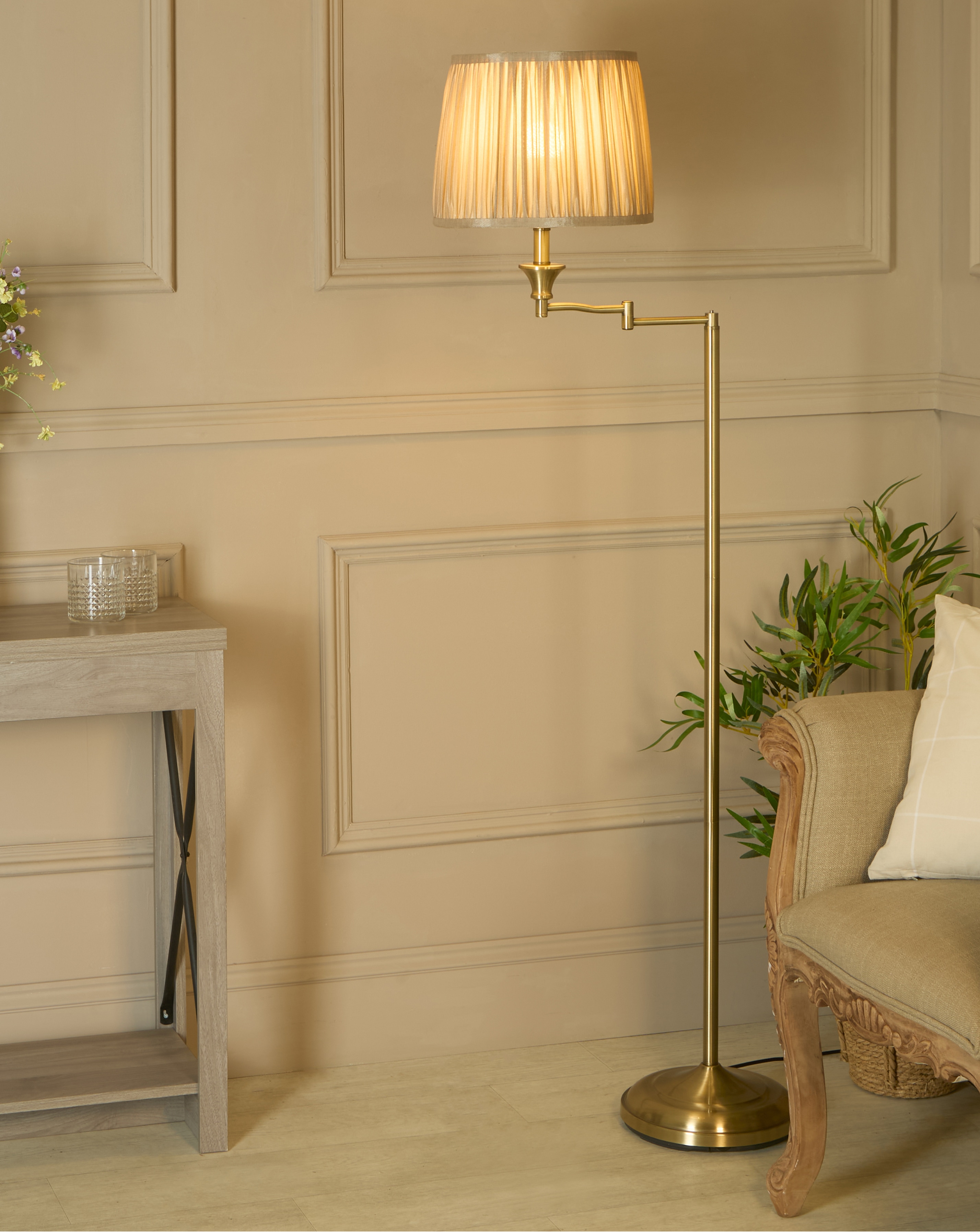 Swing Arm Floor Lamp