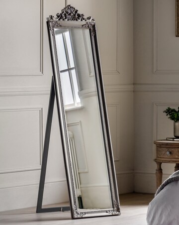 Gallery Lambeth Wood Cheval Mirror