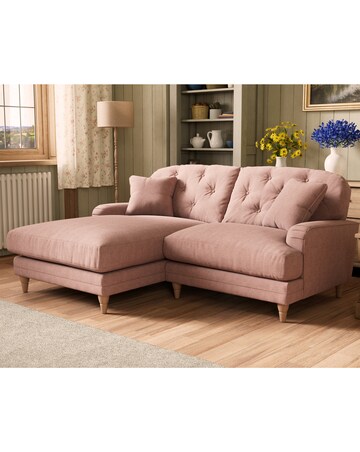 Florence Buttonback Left Hand Corner Chaise
