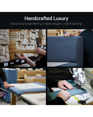 Jay-Be Heritage Cosy Chenille 2 Seater Sofa Bed with E-Pocket Mattress