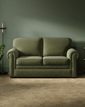 Jay-Be Heritage Cosy Chenille 2 Seater Sofa Bed with E-Pocket Mattress