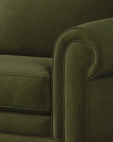 Jay-Be Heritage Brushed Twill 2 Seater Sofa Bed with E-Pocket Mattress