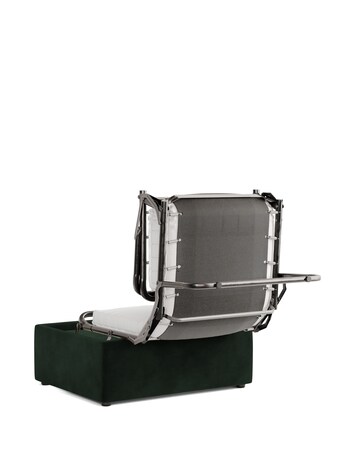 Jay-Be Cosy Chenille Footstool Bed with Comfort Mattress