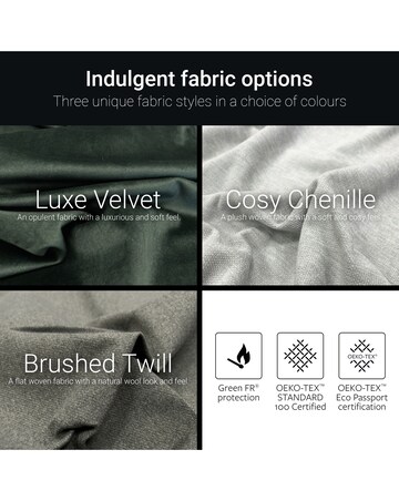 Jay-Be Cosy Chenille Footstool Bed with Comfort Mattress