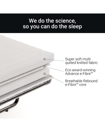 Jay-Be Cosy Chenille Footstool Bed with Comfort Mattress