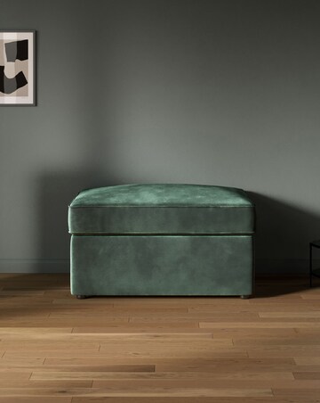 Jay-Be Luxe Velvet Footstool Bed with Comfort Mattress