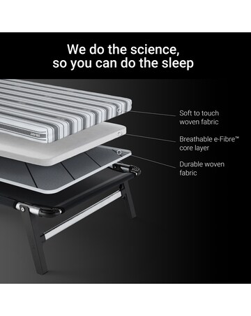 Jay-Be ME70 Mobile Folding Bed with Comfort Mattress Single