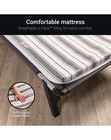 Jay-Be ME70 Mobile Folding Bed with Comfort Mattress Single