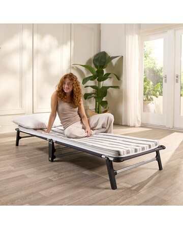 Jay-Be ME70 Mobile Folding Bed with Comfort Mattress Single