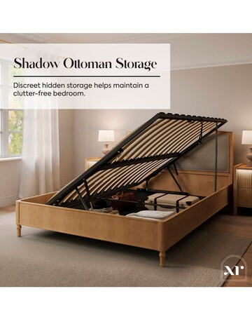 Emy French Style Wooden Hidden Ottoman Bed