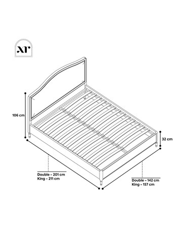 Emy French Style Wooden Hidden Ottoman Bed