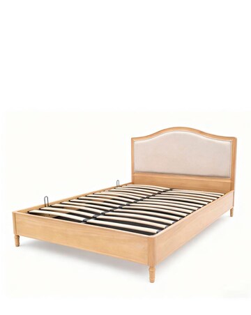 Emy French Style Wooden Hidden Ottoman Bed