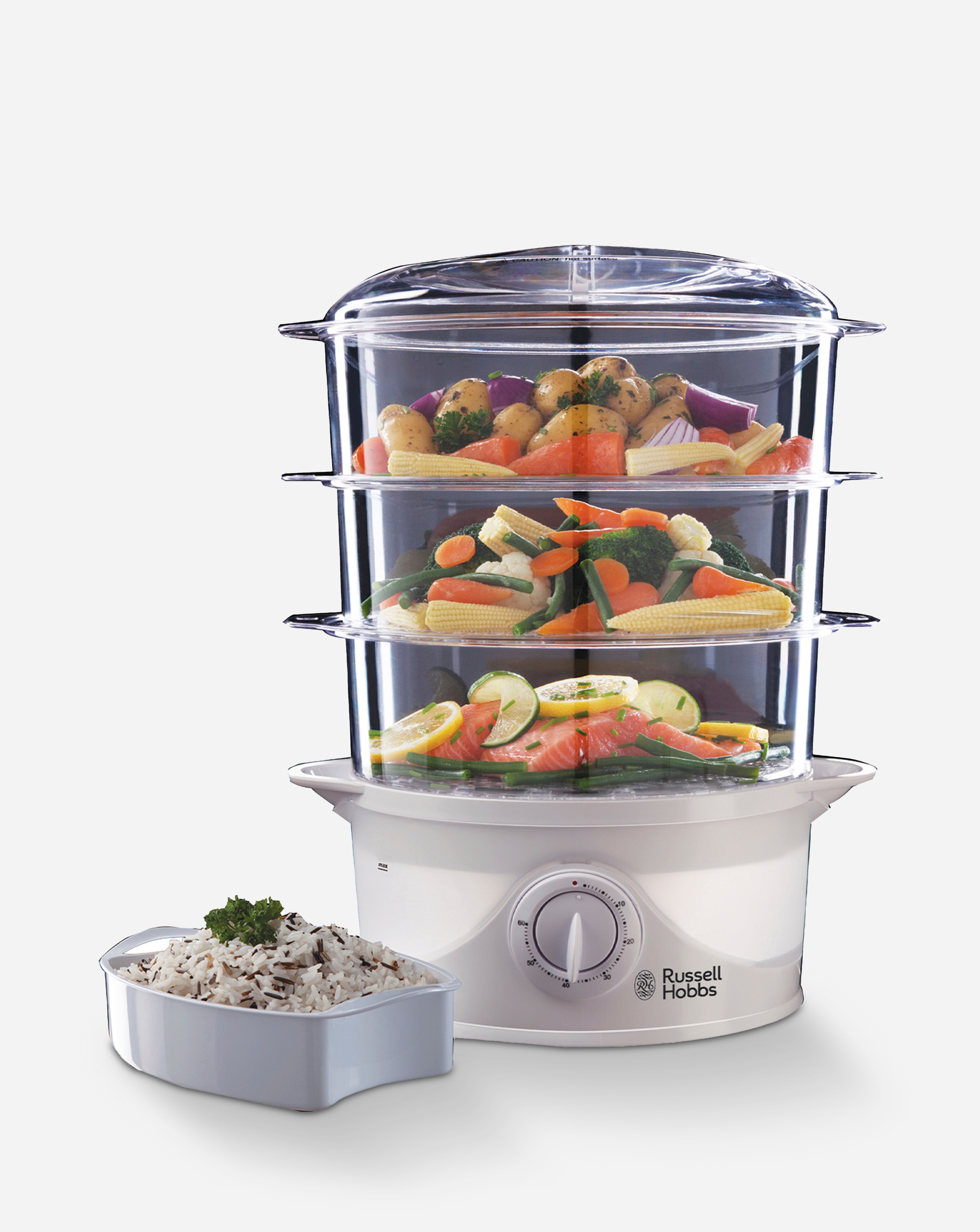 Russell Hobbs 9 Litre 3 Tier Steamer