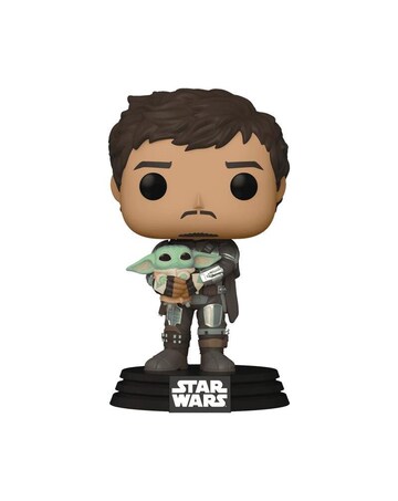 Pop! Vinyl - Mandalorian - Mando Holding Child