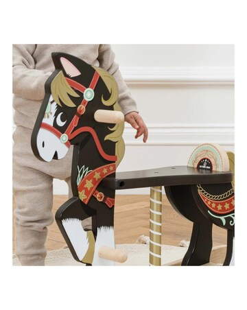 Classic Wooden Rocking Horse