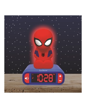 Spider-Man Night-Light Alarm Clock with sound