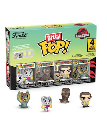 Bitty POP: Jurassic Park - Mr DNA 4 Pack