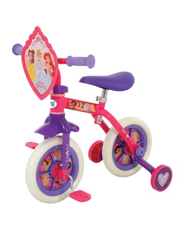 Disney Princess 2 In 1 Training Bike