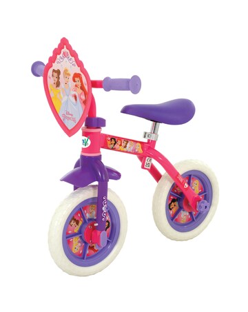 Disney Princess 2 In 1 Training Bike