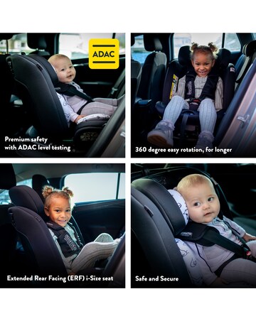 Cosatto Get Set Grow i-Size 360 Car Seat - Dino Delite