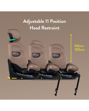 Cosatto All in Extra i-Size 360 Car Seat - Tiger Tale