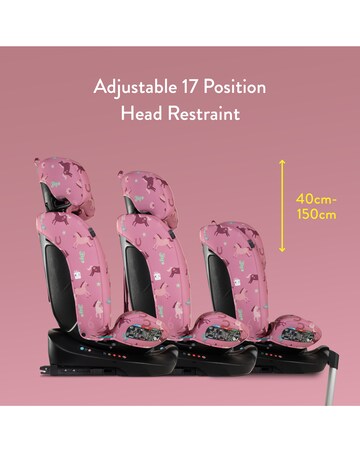 Cosatto Get Set Grow Plus i-Size 360 - Pony Party