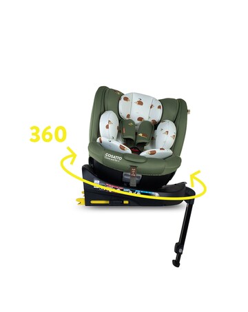 Cosatto Come and Go 2 i-Size 360 Baby Car Seat - Hoglet