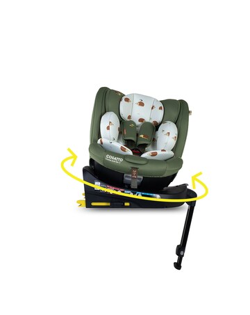 Cosatto Come and Go 2 i-Size 360 Baby Car Seat - Hoglet