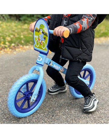 Bluey Balance Bike With Light Up Wheels