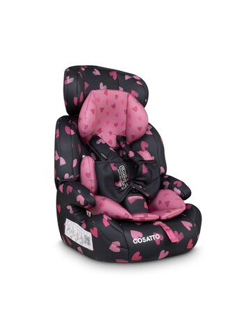 Cosatto Zoomi Toddler Car Seat - Charcoal Lighthearted
