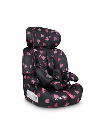 Cosatto Zoomi Toddler Car Seat - Charcoal Lighthearted