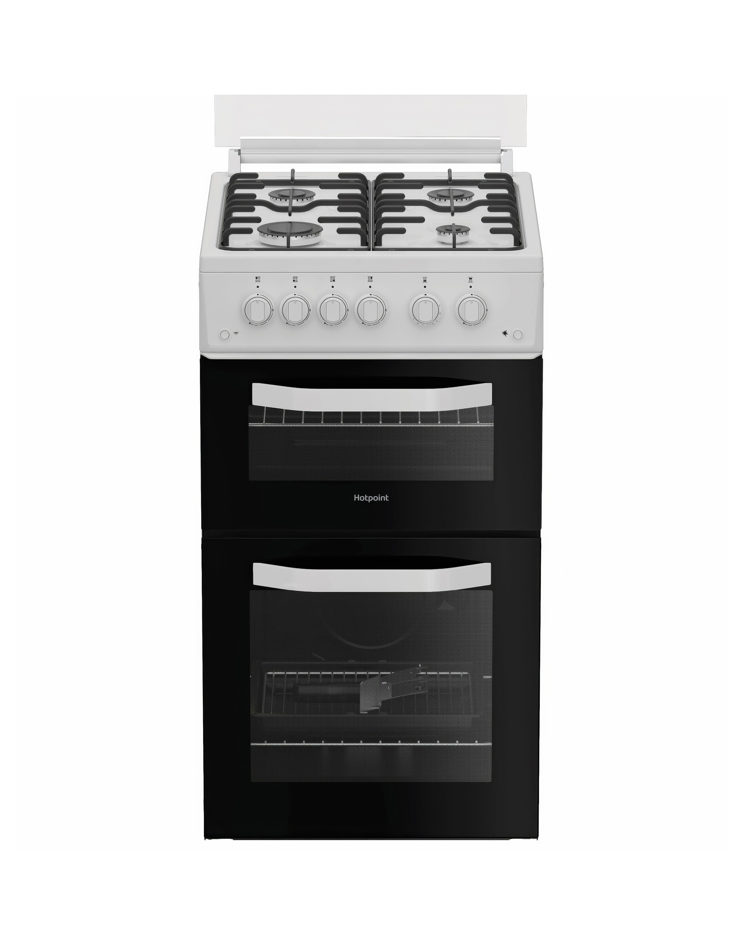 Hotpoint HTG5GCWL Gas Twin Cooker White