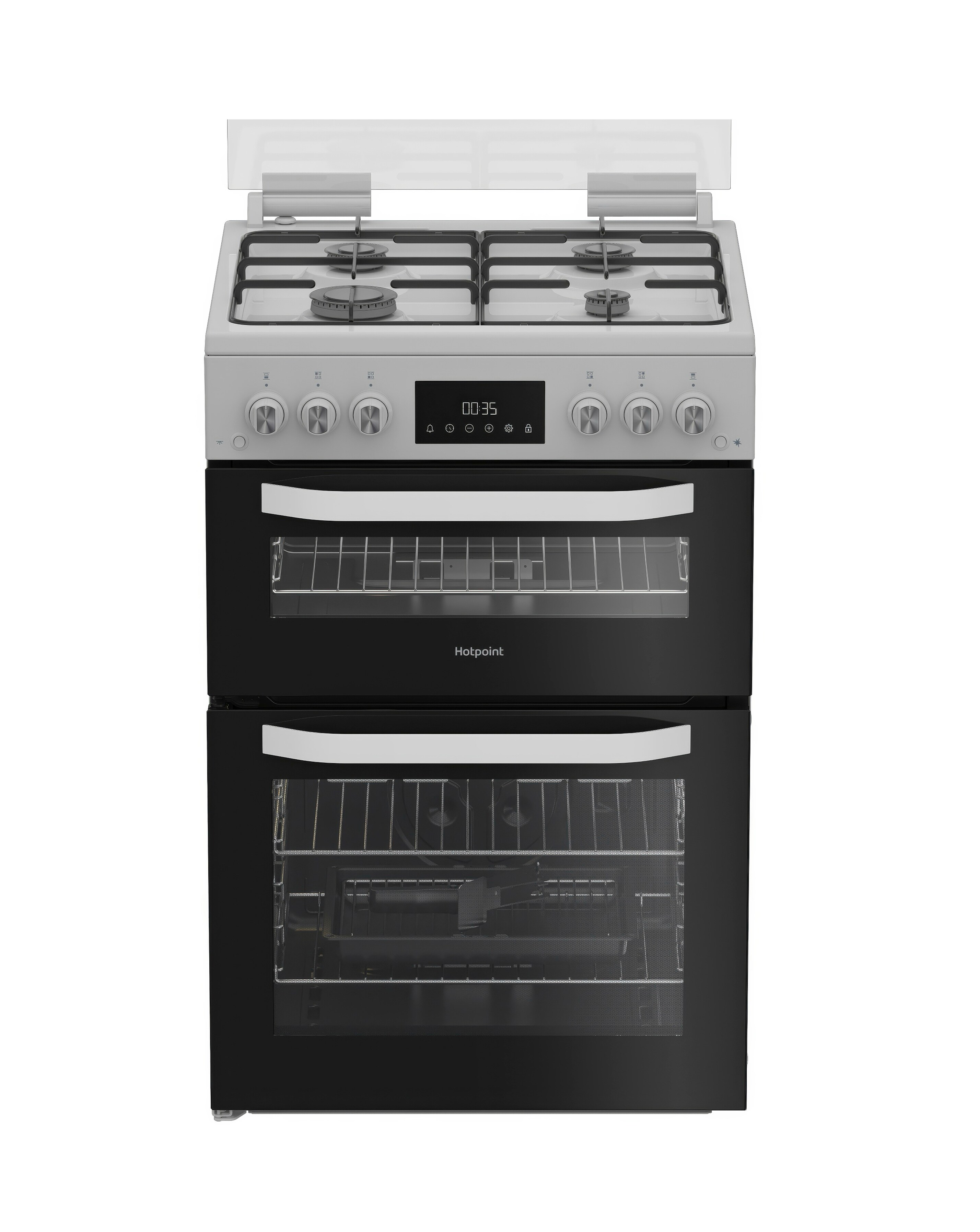 Hotpoint HDG6GDCW Gas Cooker White