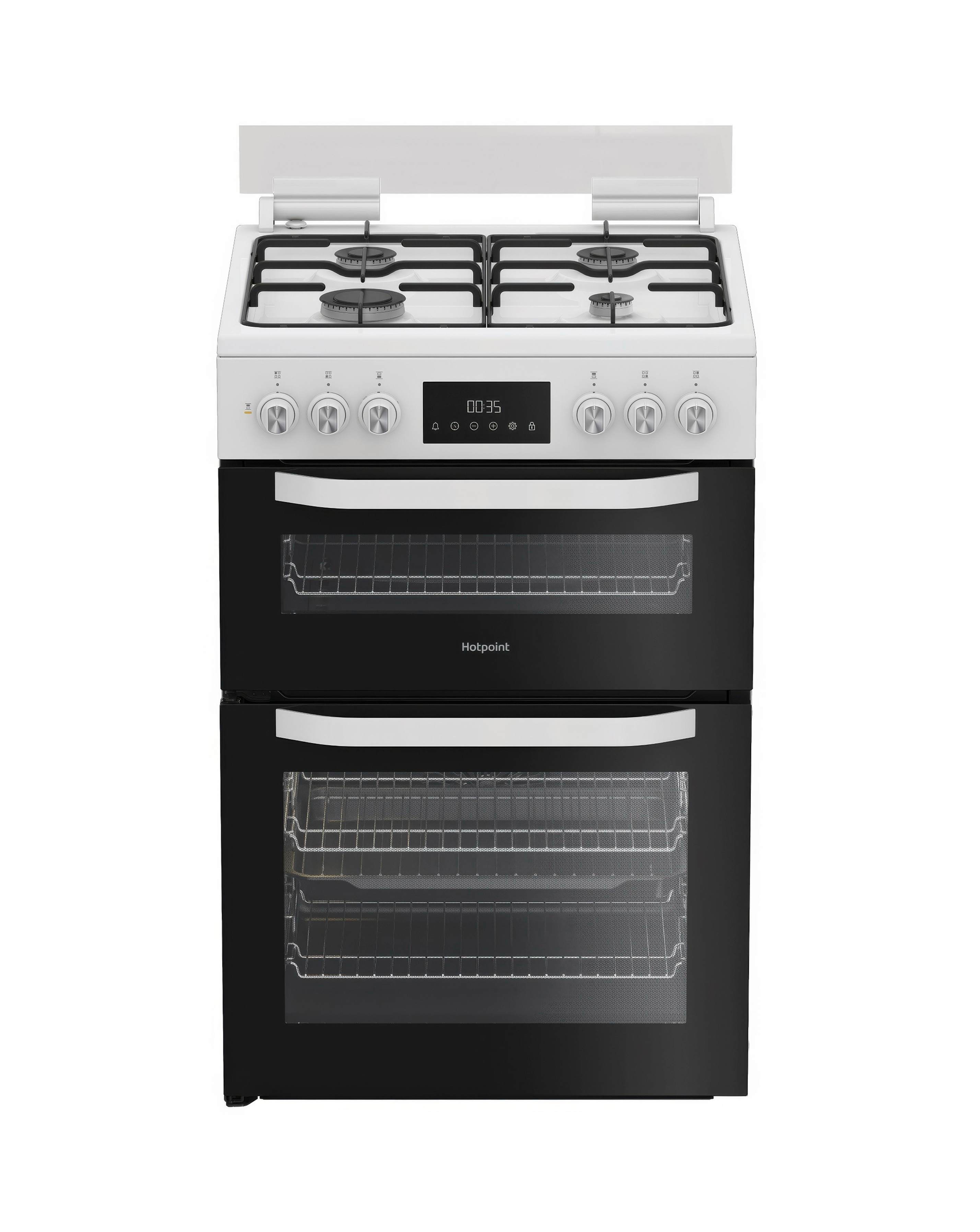Hotpoint HDD6GDC2W Dual Fuel Cooker