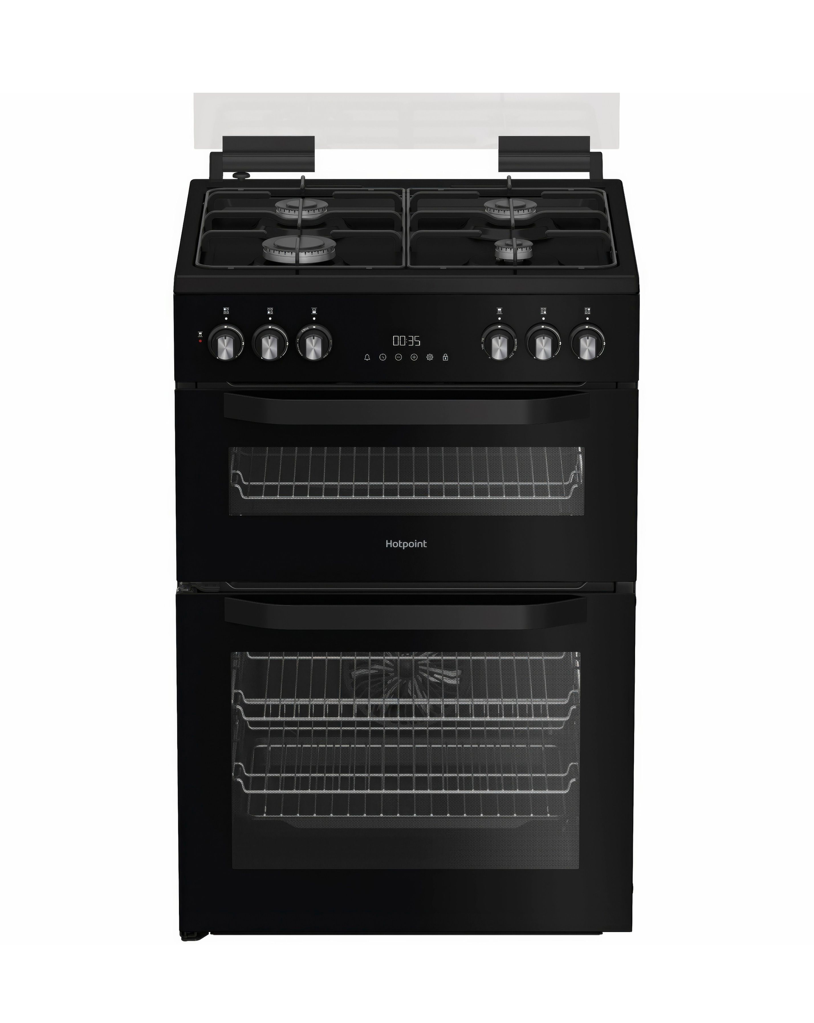 Hotpoint HDD6GDC2B1 Cooker - Black