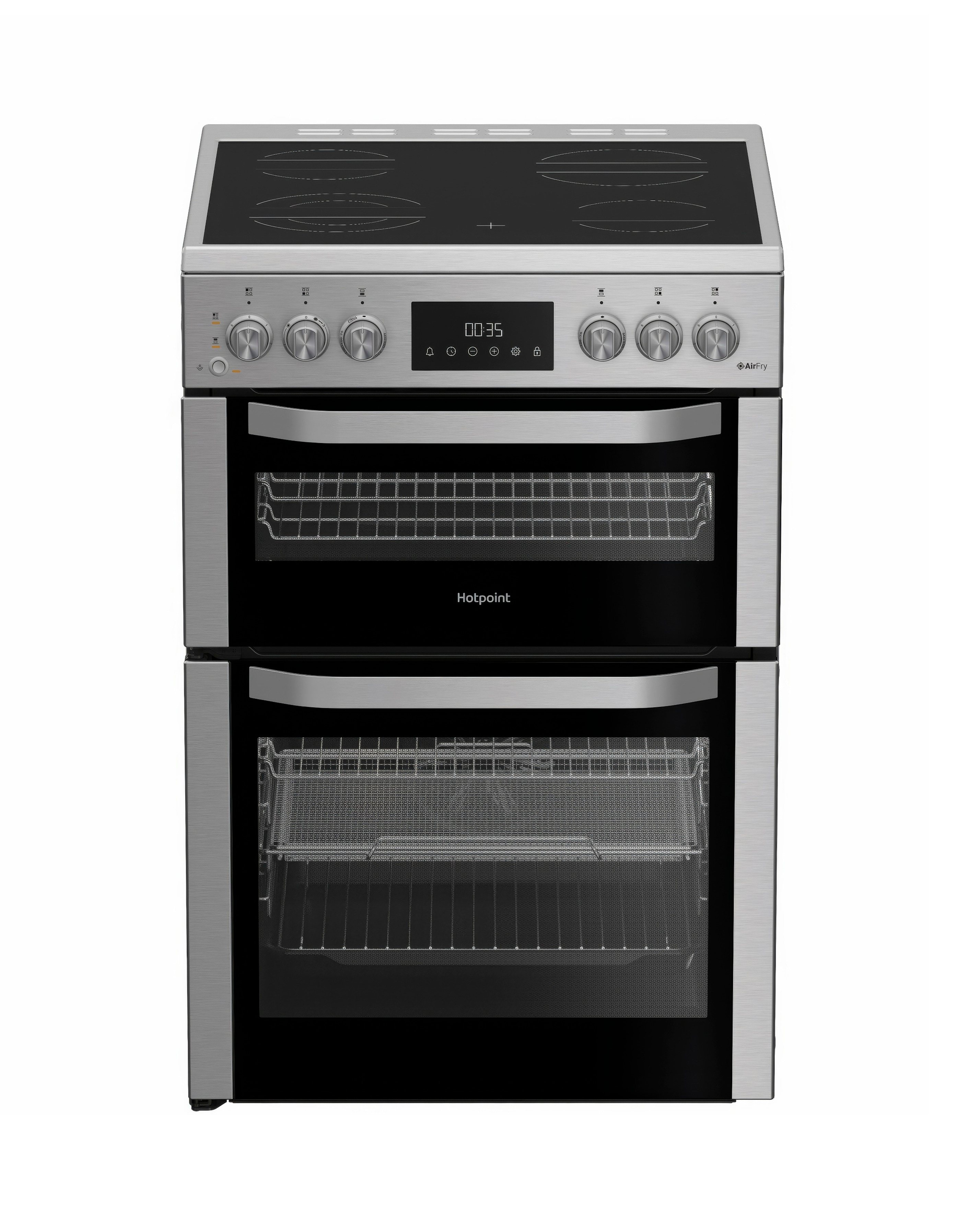 Hotpoint HDE6VDCASX Electric Cooker Inst