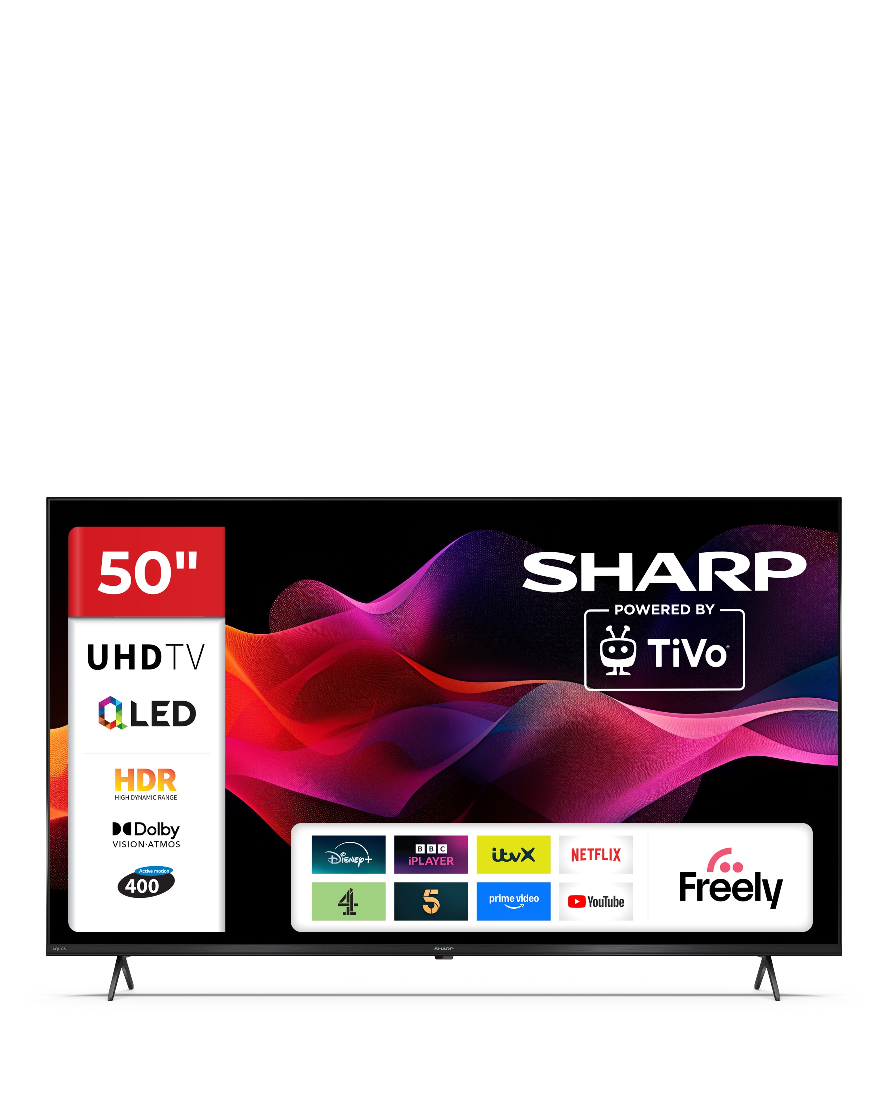 Sharp 50in Ultra HD Quantum Dot Tivo TV