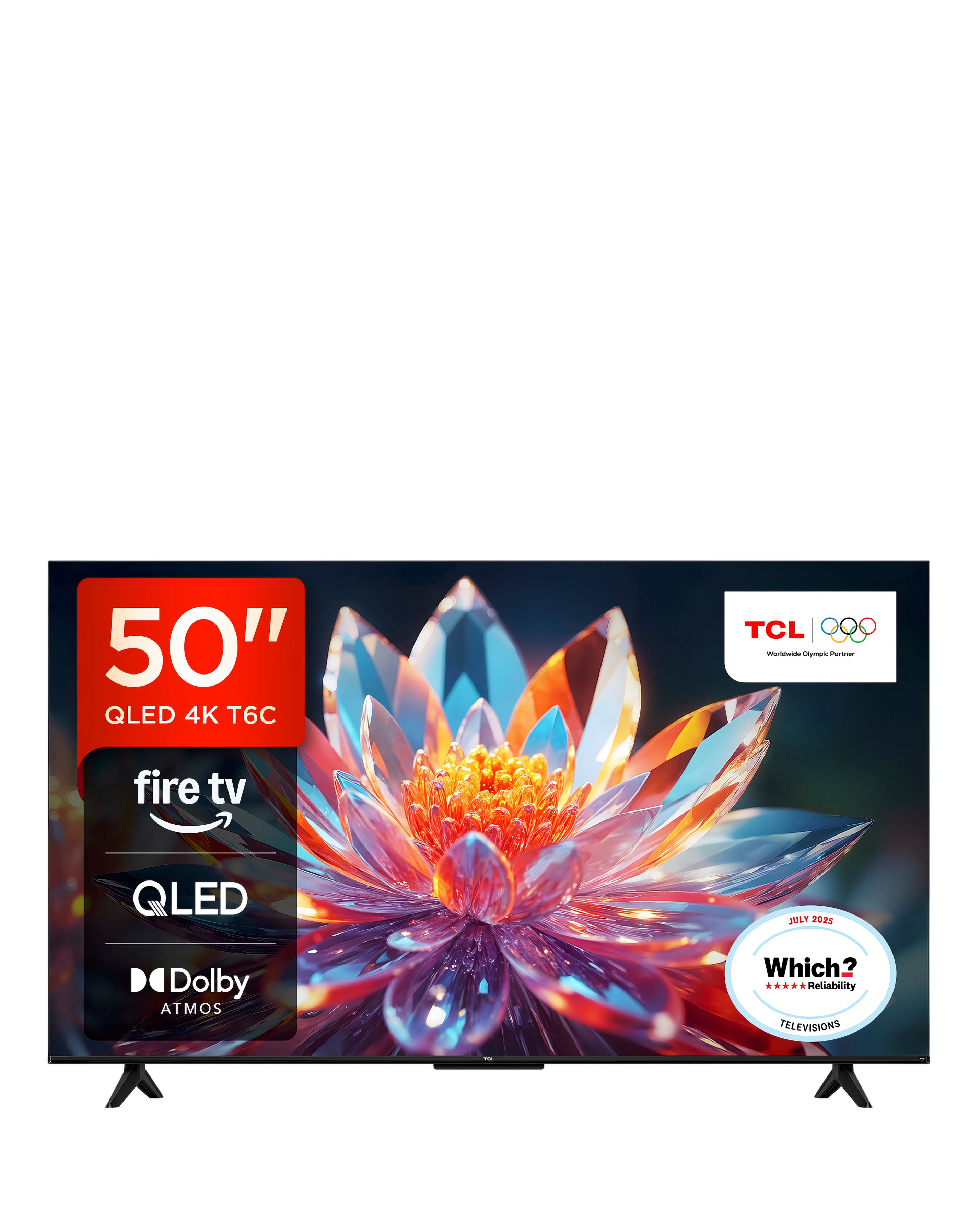 TCL 50T6CUK 50in 4K QLED Fire TV