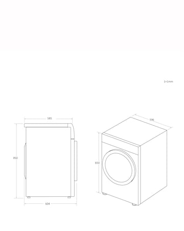 Candy Smart Pro Inverter CROEH9A3TBEB80/N WiFi 9Kg Heat Pump Tumble Dryer Black