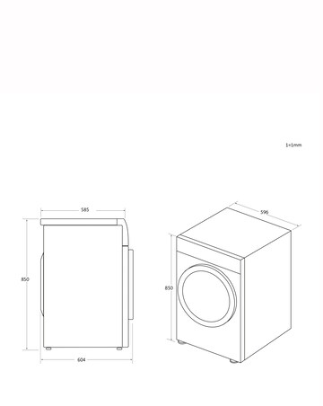 Candy Smart Pro Inverter CROE H9A3TE-80/N Wifi 9kg Heat Pump Tumble Dryer White