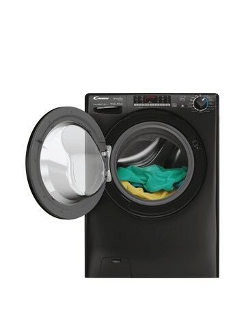 Candy CSOW4966TWMBB680 Smart Pro Inverter 9/6kg Washer Dryer Black + Install