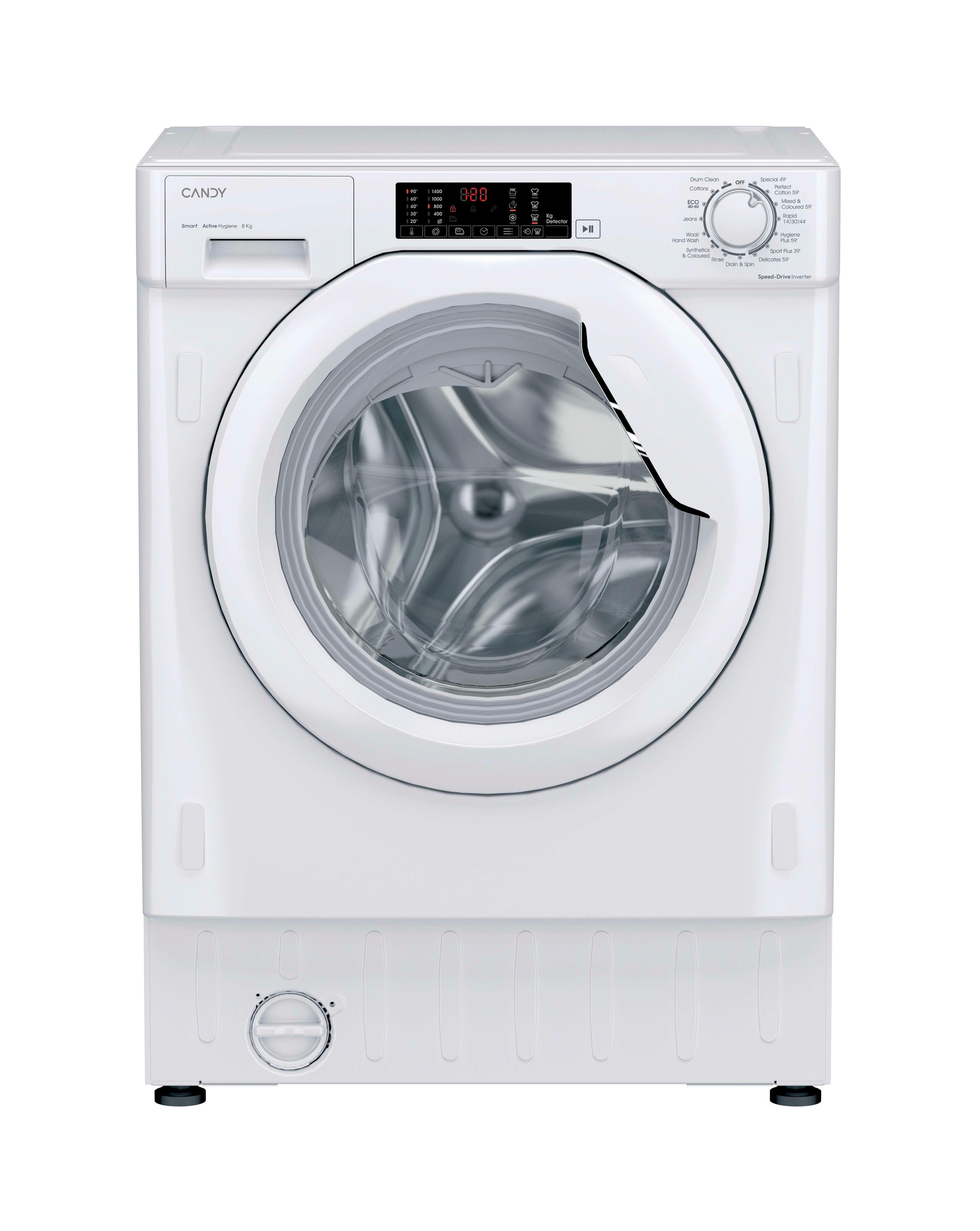 Candy CBW48TWM5J-80 Integ 8kg Wash Mach