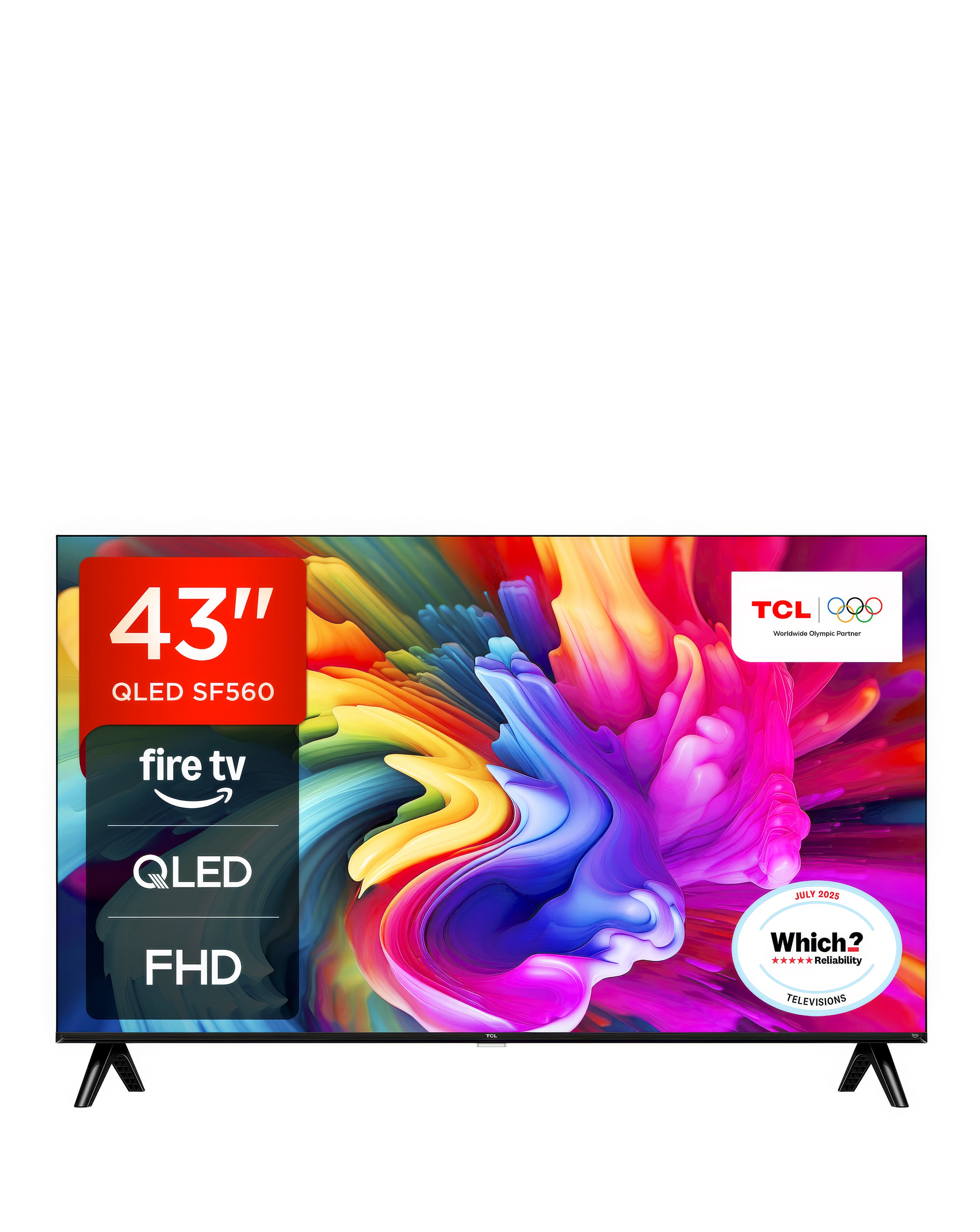 New In - TCL 43SF560 43in FHD QLED Fire TV